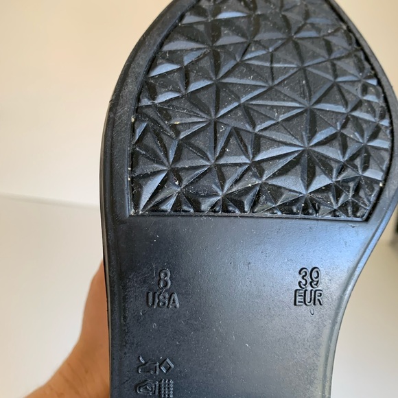 Jeffrey Campbell Stormy Rain Boot Black Booties - Picture 6 of 7